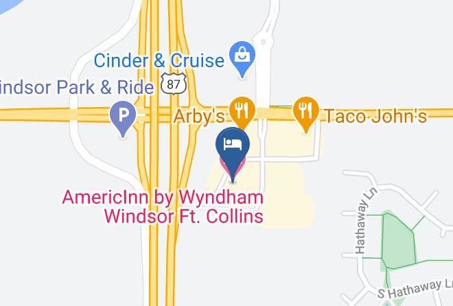 Larimer - Americinn By Wyndham Windsor Ft Collins Maps