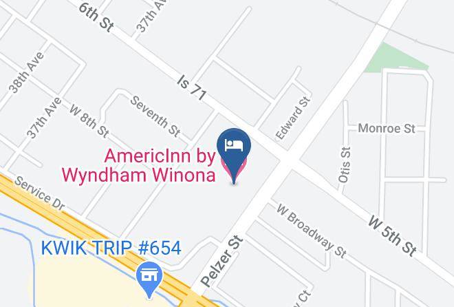 Winona - Americinn By Wyndham Winona Maps