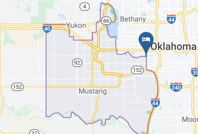 Oklahoma - Americinn By Wyndham Oklahoma City Airport Maps