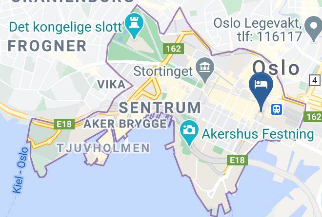 Oslo Oslo Sentrum - Amerikalinjen Maps