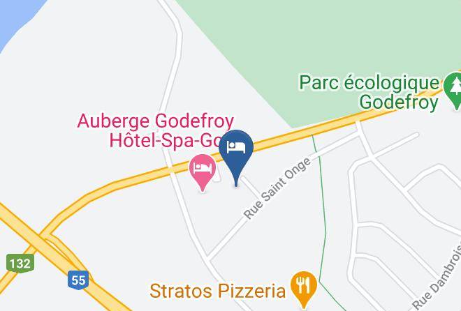 Becancour Regional County Municipality - Amerispa Auberge Godefroy Maps