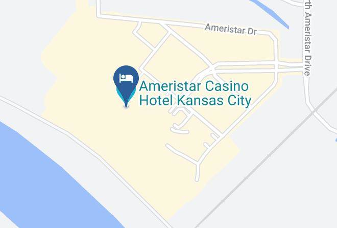 Clay - Ameristar Casino Hotel Kansas City Maps