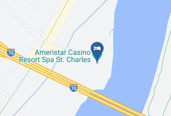 St Charles - Ameristar Casino Resort Spa St Charles Maps