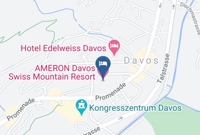 Prattigau Davos - Ameron Davos Swiss Mountain Resort Maps