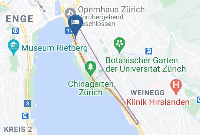 Ameron Zurich Bellerive Au Lac Map