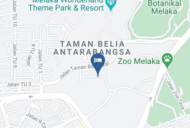 Melaka Tengah - Ames Hotel Maps