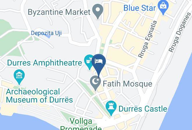 Durres - Amfiteatri Boutique Hotel Durres Maps