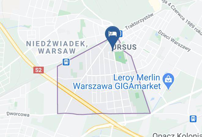 Warsaw - Amfora Willa Maps
