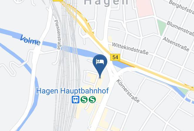 Hagen - Amical Hotel Hagen Maps