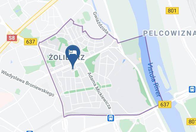 Warsaw - Amicus Hotel I Restauracja Maps