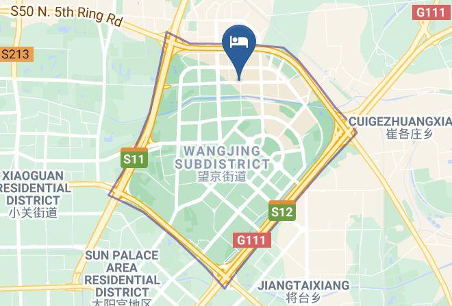 Chaoyang District - Amiga Mode Hotel Maps