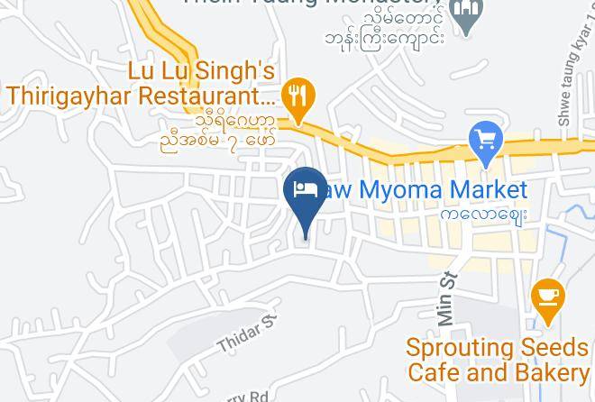 Taunggyi - Amigo Motel Kalaw Maps