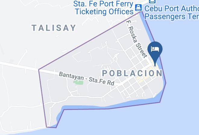 Cebu - Amihan Beach Cabanas Maps