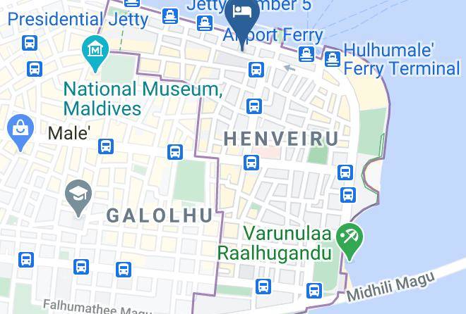 North Male - Amina Residency Maps