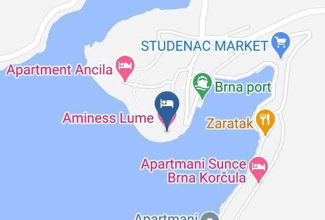 Smokvica - Aminess Lume Hotel Maps