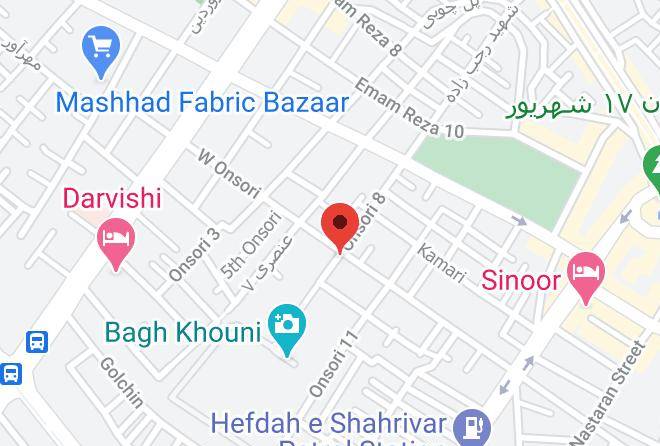 Birjand - Aminian Hotel Maps