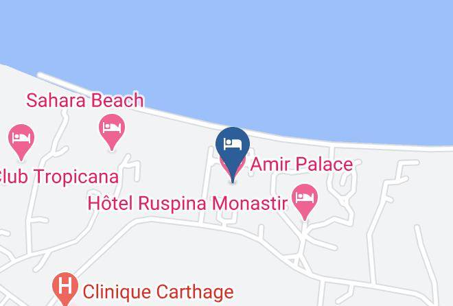 Tunisia - Amir Palace Maps