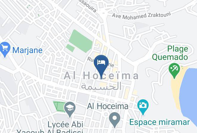 Al Hoceima - Amir Plage Matadero Maps