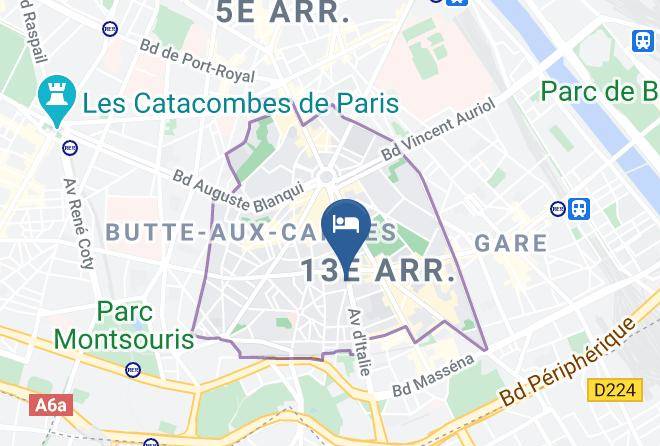 Paris - Amiral Hotel Maps