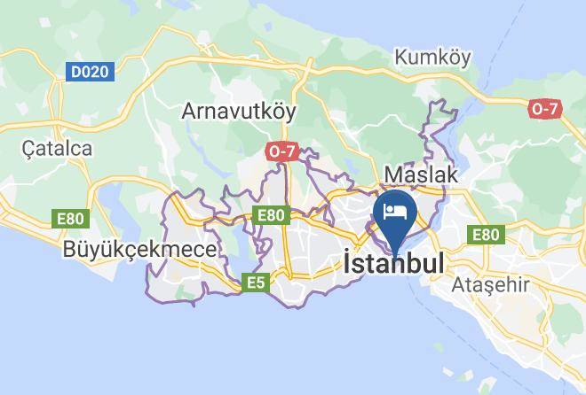 Amiral Palace Hotel Map - Istanbul - Fatih