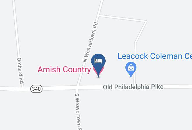 Lancaster - Amish Country Motel Maps