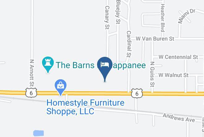 Elkhart - Amish Inn Maps