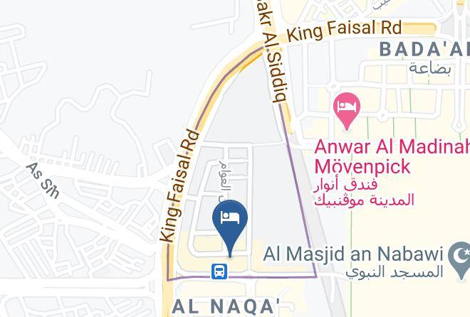 Medina - Amjad Salam Hotel Maps