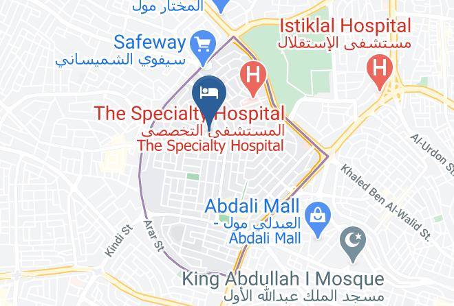 Amman - Amman Cham Palace Maps