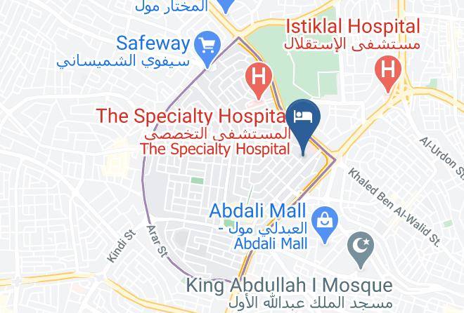 Amman - Amman Marriott Hotel Maps