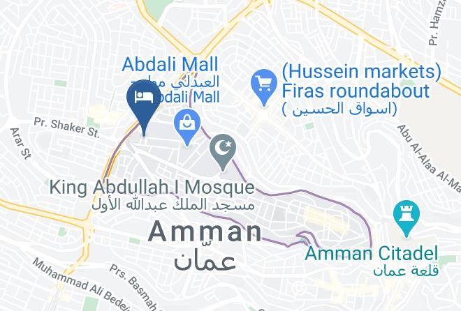 Amman - Amman Rotana Maps