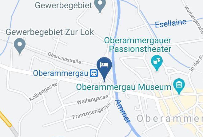 Garmisch Partenkirchen - Hotel Garni Ammergauer Hof Maps