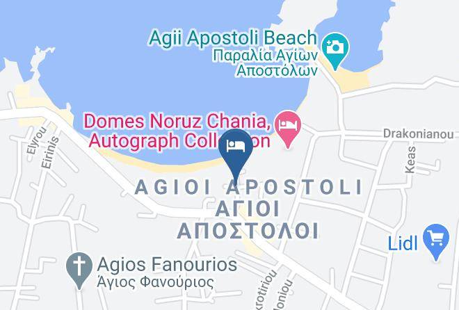 Khania - Ammos Hotel Maps