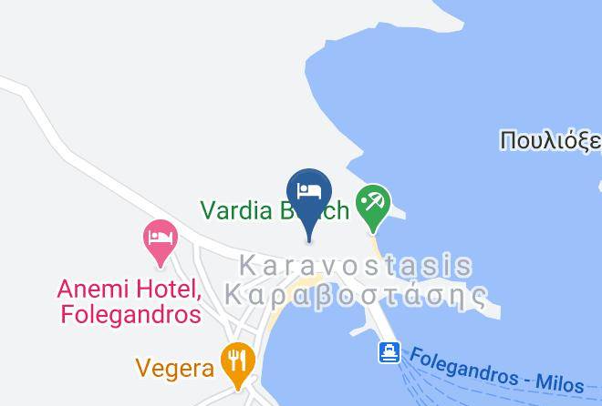 Thira - Amo Suites Maps