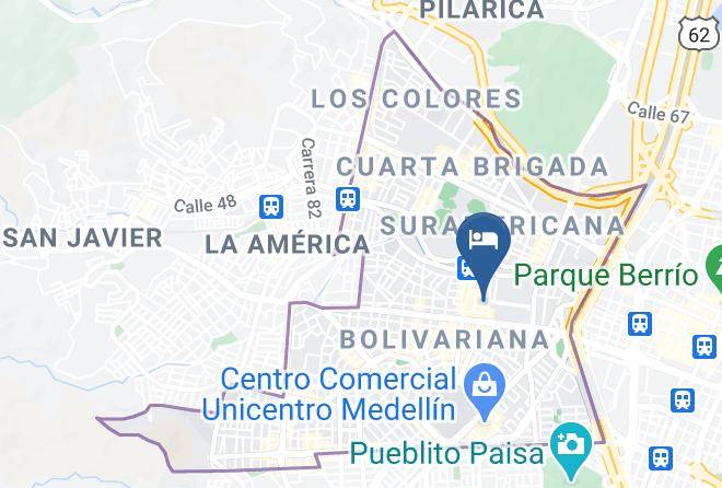 Medellin - Amoblados La 70 Medellin Maps