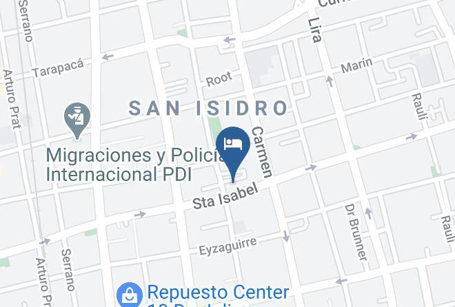 Santiago - Amoblados Santa Lucia Maps