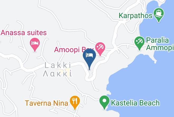 Karpathos - Amoopi Hotel Albatros Maps