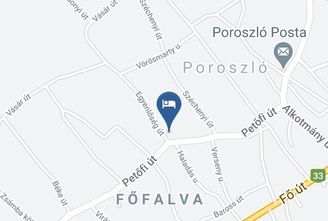 Poroszlo - Amor Akac Vendeghaz Poroszlo Maps