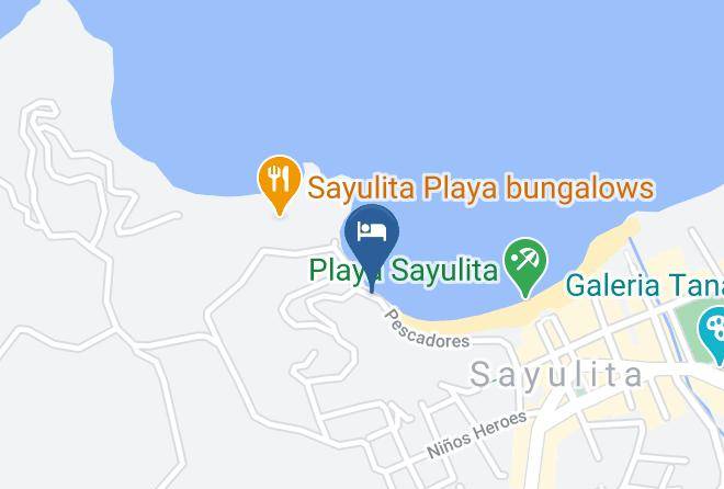 Bahia De Banderas - Amor Boutique Hotel Maps