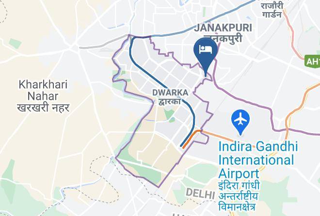 New Delhi - Amora Hotel Dwarka Maps