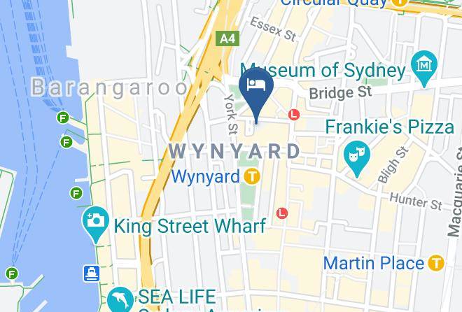 Sydney - Amora Hotel Jamison Sydney Maps
