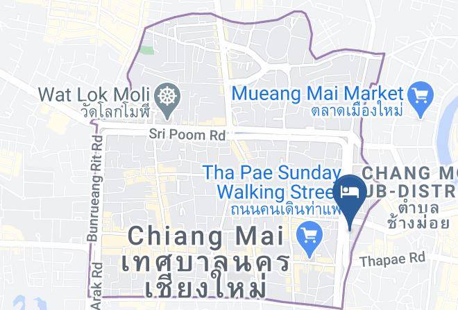 Amphoe Mueang Chiang Mai - Amora Tapae Chiang Mai Maps