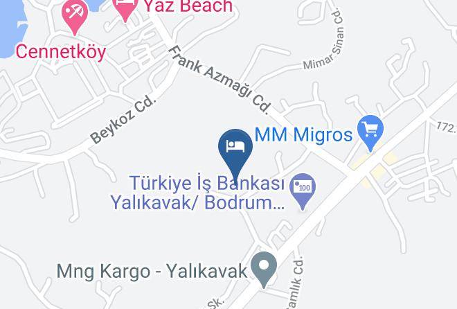 Bodrum - Amore Boutique Hotel Maps