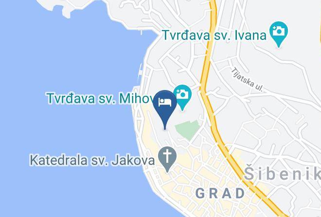 Sibenik - Amore Fortina Maps