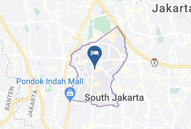Jakarta Selatan - Amos Cozy Hotel & Convention Hall Jakarta Maps