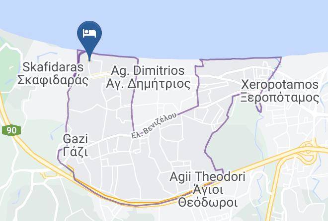 Iraklion - Amoudara Suites Maps
