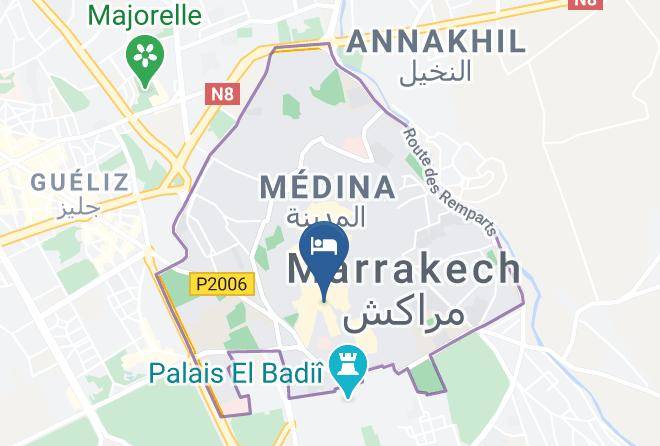 Marrakesh - Amour D' Auberge Maps