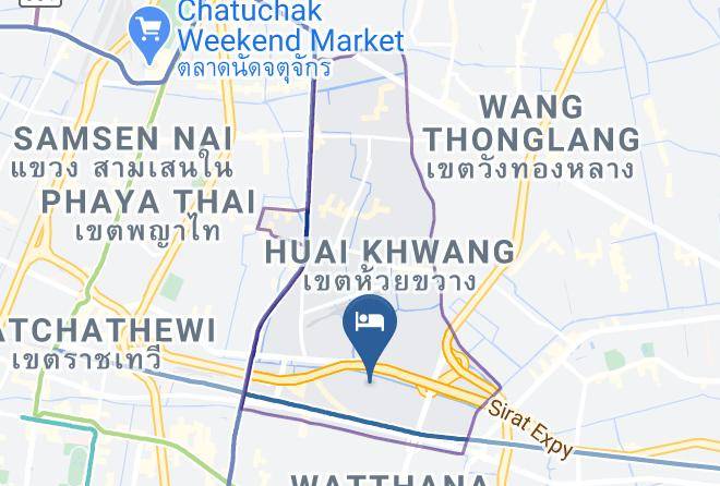 Chiva Bangkok Hotel Map