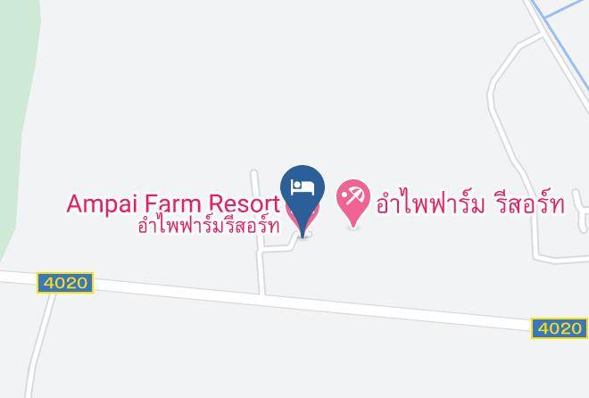 Amphoe Kui Buri - Ampai Farm Resort Maps