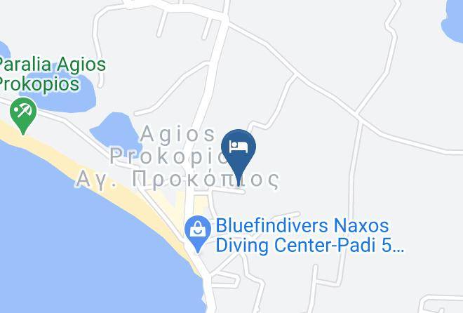 Naxos - Ampelos Inn Maps