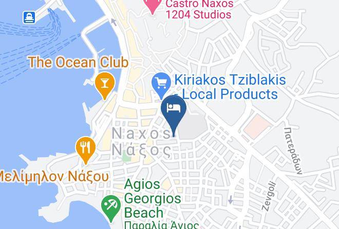 Naxos - Ampelos Suites Maps